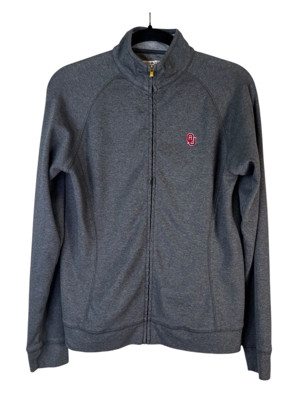 Peter Millar Women's Full Zip Oklahoma OU Jacket Size Medium M Sweatshirt Top